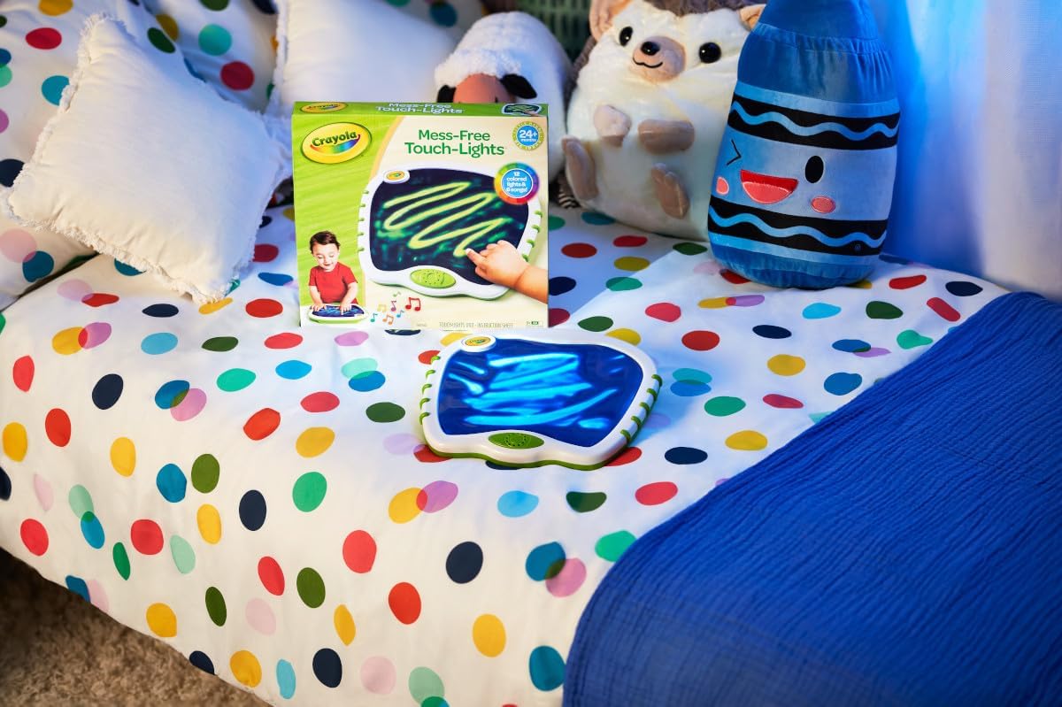 Crayola Toddler Touch Musical Sensory Light Up Drawing Pad Crayola Toddler Touch Musical Sensory Light Up Drawing Pad