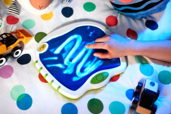 Crayola Toddler Touch Musical Sensory Light Up Drawing Pad