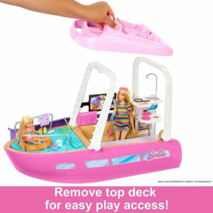 Barbie Dream Boat Playset with 20+ Ocean Themed Accessories