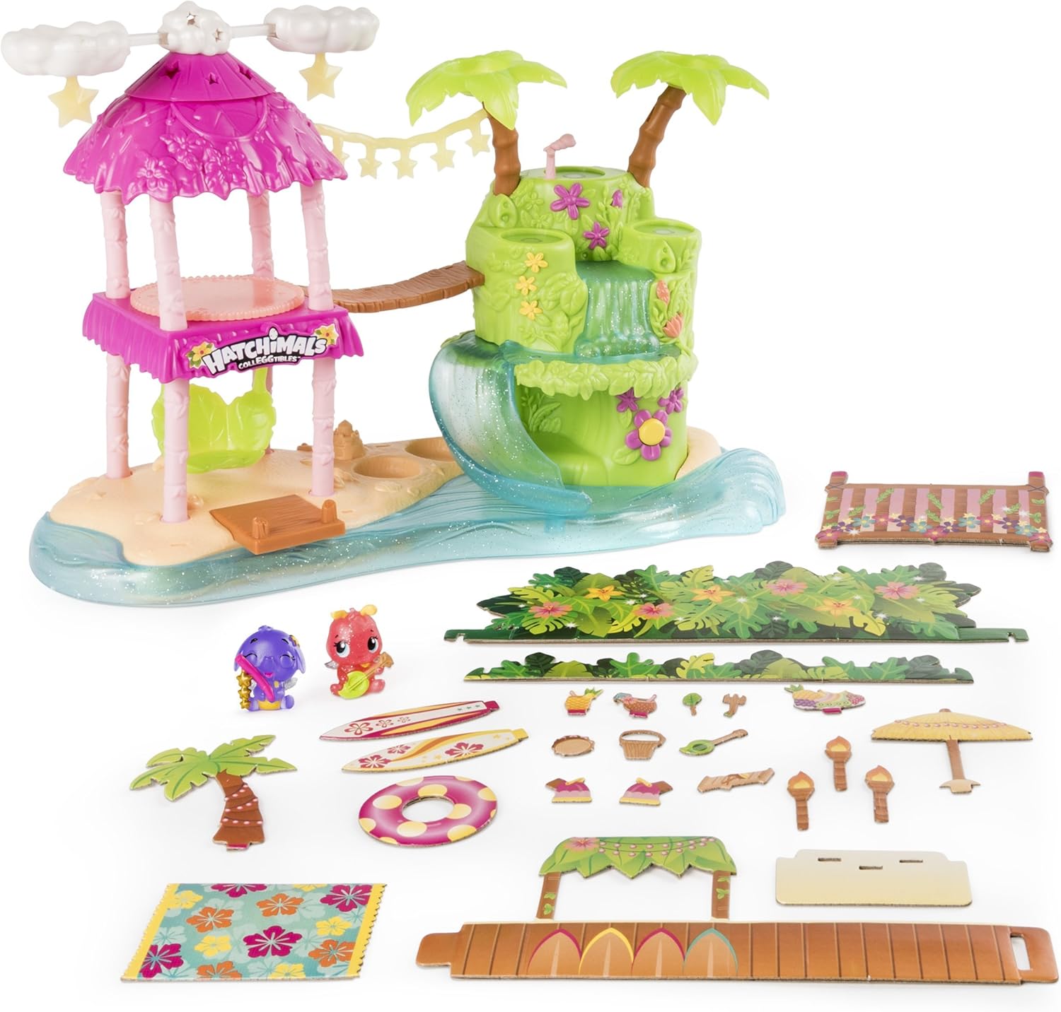 Hatchimals Tropical Party Playset with Lights and Sounds Hatchimals Tropical Party Playset with Lights and Sounds