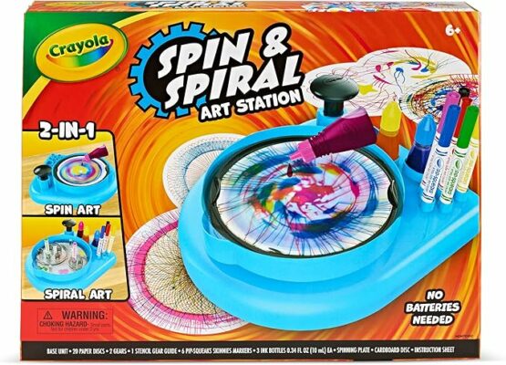 Crayola Spin & Spiral Art Station