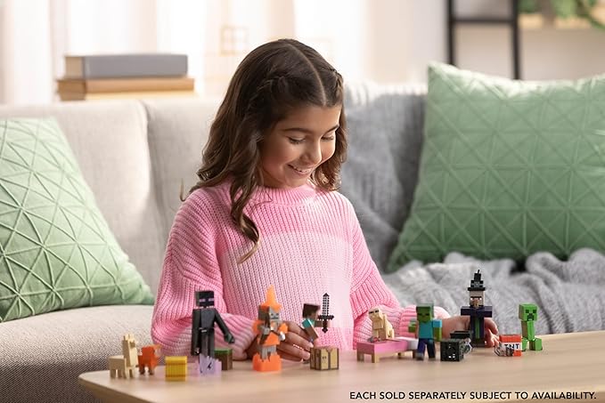 Mattel Minecraft Action Figure & Accessories Mattel Minecraft Action Figure & Accessories