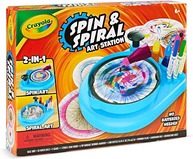 Crayola Spin & Spiral Art Station Crayola Spin & Spiral Art Station