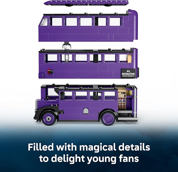 LEGO Harry Potter Knight Bus Adventure Building Toy for Kids LEGO Harry Potter Knight Bus Adventure Building Toy for Kids
