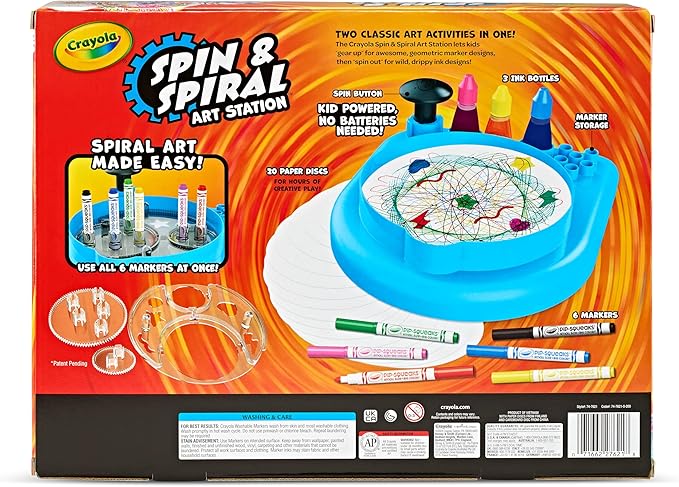 Crayola Spin & Spiral Art Station Crayola Spin & Spiral Art Station