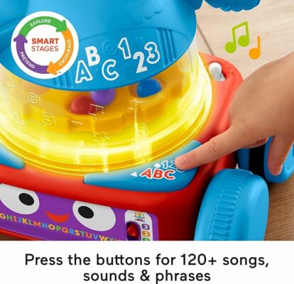 Fisher-Price Learning Bot with Music Lights & Smart Stages Content