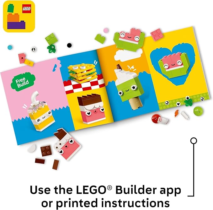 LEGO Classic Creative Food Friends Building Toy Set LEGO Classic Creative Food Friends Building Toy Set