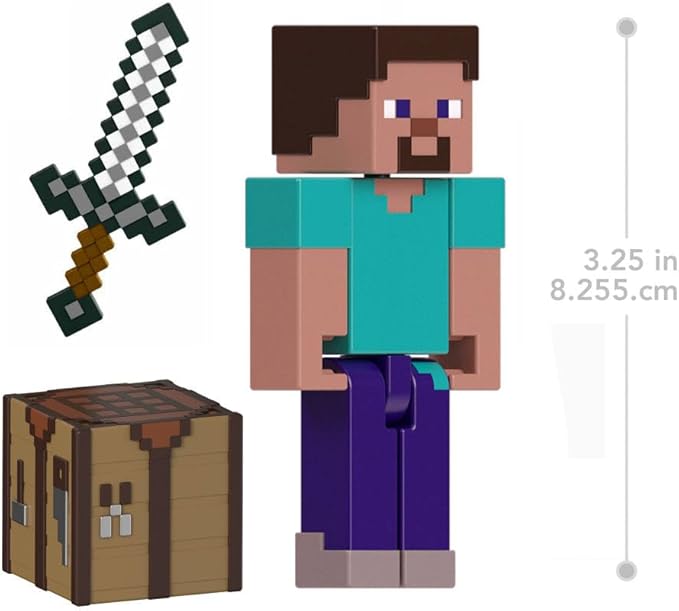 Mattel Minecraft Action Figure & Accessories Mattel Minecraft Action Figure & Accessories