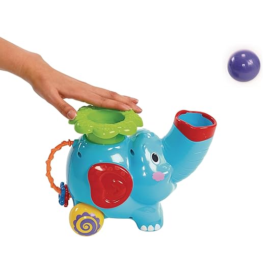 PlayGo Pop and Hoop Musical Rolling Elephant PlayGo Pop and Hoop Musical Rolling Elephant