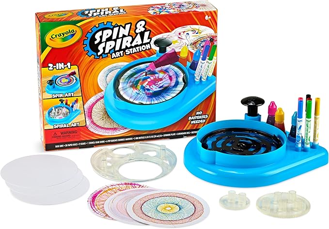 Crayola Spin & Spiral Art Station Crayola Spin & Spiral Art Station