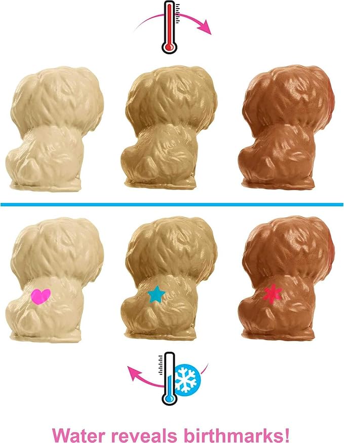 Barbie Doll & Pets Set with 3 Newborn Puppies Barbie Doll & Pets Set with 3 Newborn Puppies