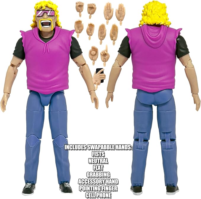 Ultimate Wrestling Crowd Fan Figures Four Pack Ultimate Wrestling Crowd Fan Figures Four Pack