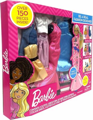 Tara Toys Barbie Be a Real Fashion Designer Classic Set DIY Doll Clothing Kit