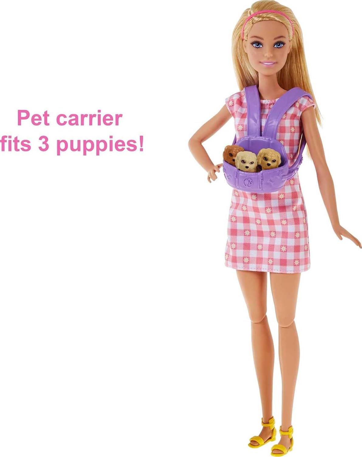 Barbie Doll & Pets Set with 3 Newborn Puppies Barbie Doll & Pets Set with 3 Newborn Puppies