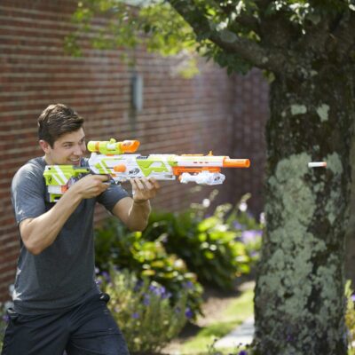 NERF Longstrike Modulus Toy Blaster with Barrel Extension