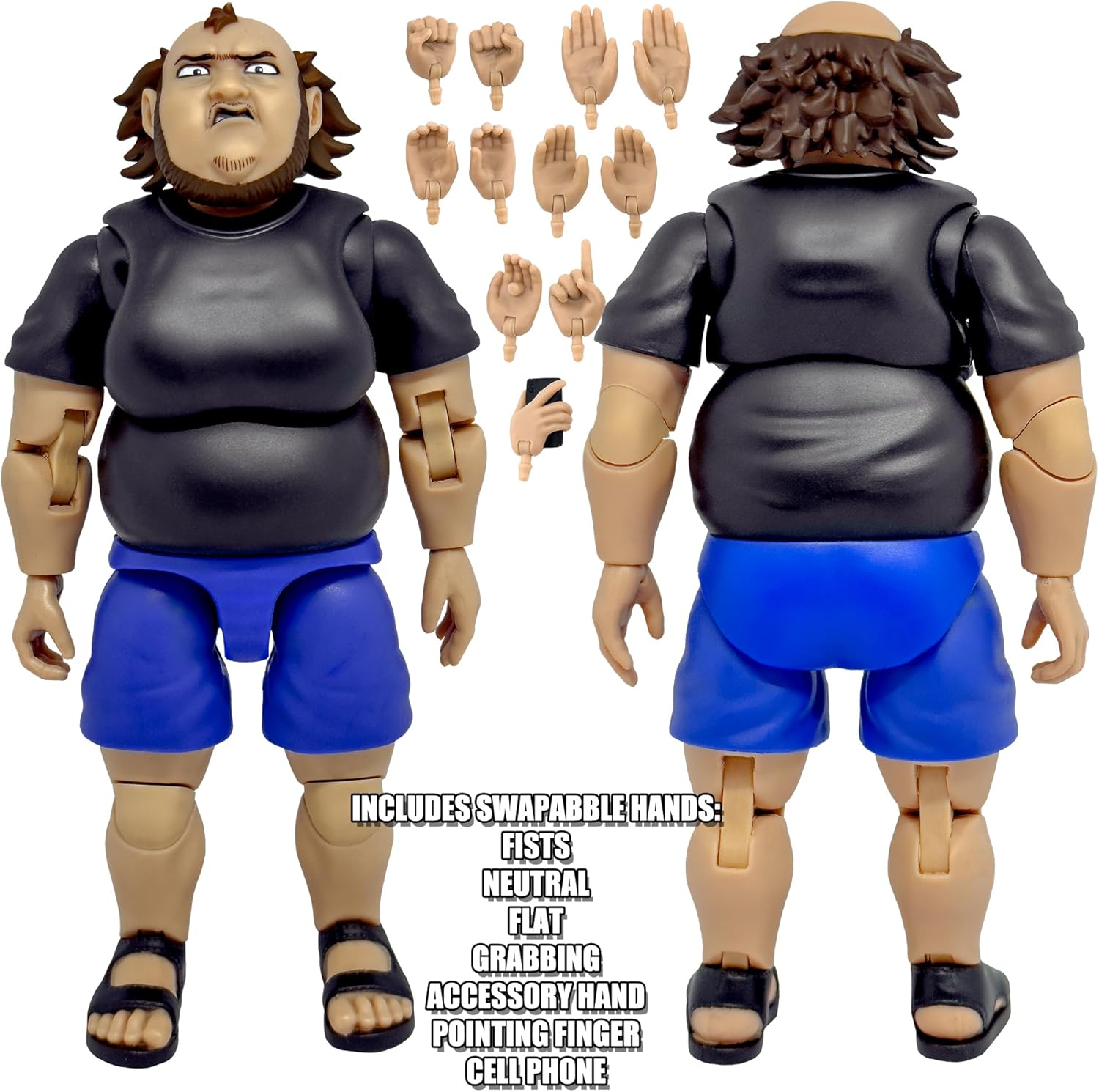 Ultimate Wrestling Crowd Fan Figures Four Pack Ultimate Wrestling Crowd Fan Figures Four Pack