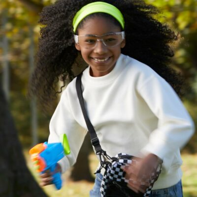 NERF Elite Junior Racer Easy Play Dart Blaster