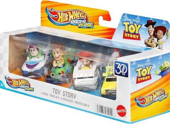 Hot Wheels RacerVerse Set of 4 Die Cars