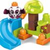 Mega Bloks Peek A Blocks Panda Slide with Big Building Blocks