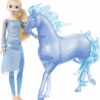 Disney Frozen Toys Elsa Fashion Doll & Horse Shaped Water Nokk Figure Set