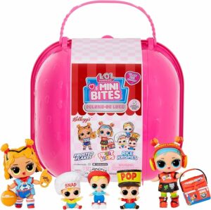 L.O.L. Surprise! Loves Mini Sweets S3 Deluxe Kellogg's with 4 Dolls