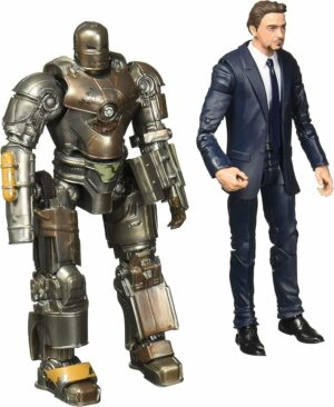 Marvel Studios Legends Series Hasbro Tony Stark & Iron Man Mark Action Figures.