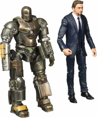 Marvel Studios Legends Series Hasbro Tony Stark & Iron Man Mark Action Figures.