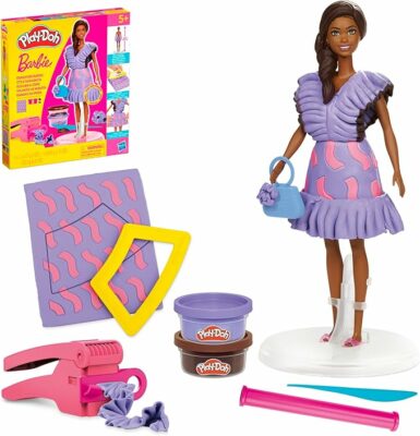 Play Doh Barbie Fashionista Ruffles Set