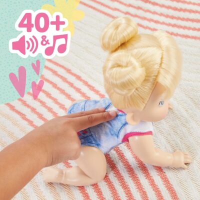 Baby Alive Crawl 'n Play Harper Hugs Electronic Crawling Baby Doll Set