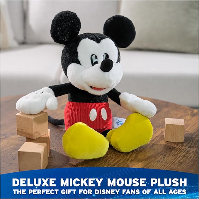Disney Official Mickey Mouse Classic Plush Stuffed Animal Disney Official Mickey Mouse Classic Plush Stuffed Animal