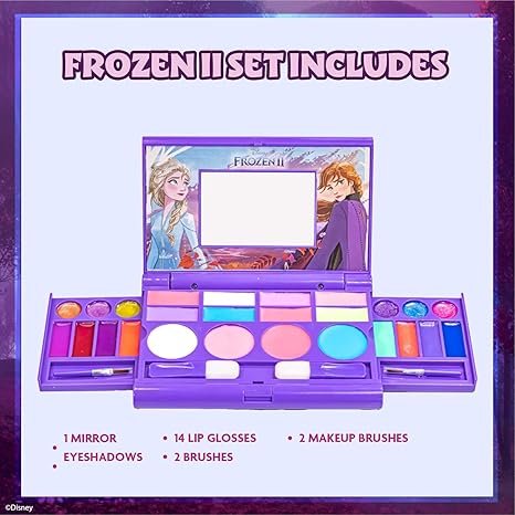 Disney Frozen All in One Kids Cosmetic Compact Set Disney Frozen All in One Kids Cosmetic Compact Set