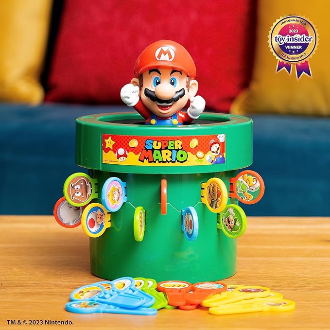 TOMY Pop Up Super Mario Board Game TOMY Pop Up Super Mario Board Game