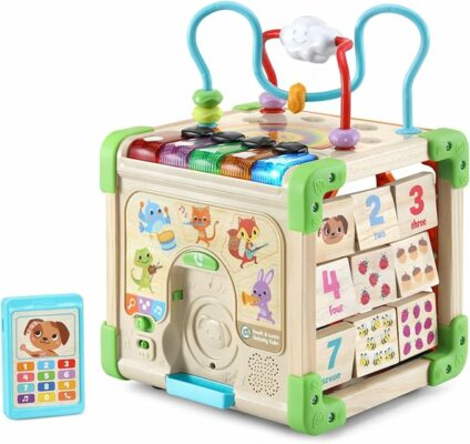 LeapFrog Touch and Learn Electronic Musical Light-Up Wooden Toy
