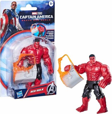 Marvel Avengers Epic Hero Series Brave New World Red Hulk Action Figure