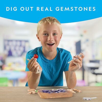 NATIONAL GEOGRAPHIC Mega Gemstone Dig Kit Gemstones and Crystals