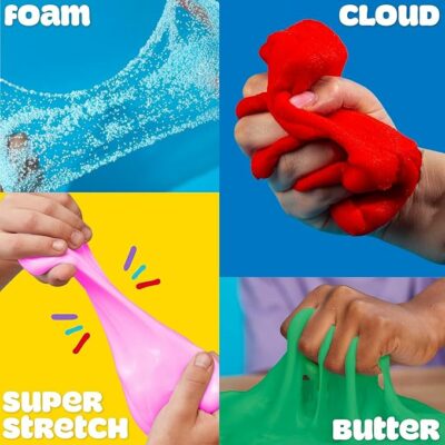 Play-Doh 6 Variety Compounds Super Stretch Play Foam