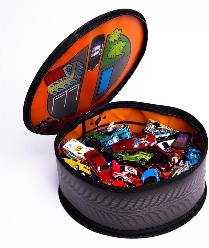 Hot Wheels Tara Toy ZipBin Wheelie Track Pack Hot Wheels Tara Toy ZipBin Wheelie Track Pack