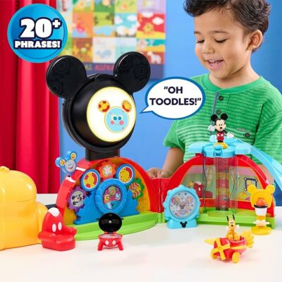 Disney Jr Mickey Mouse Clubhouse Deluxe 28 inch Playset with Lights and Sounds