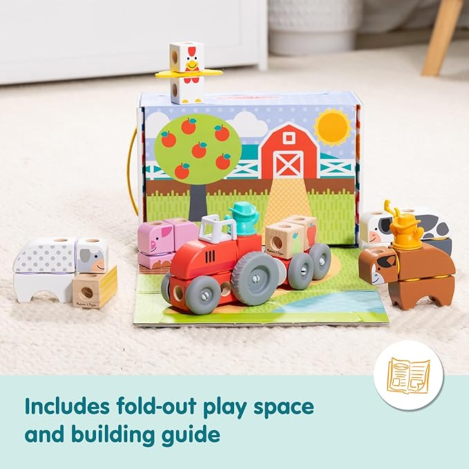 Melissa & Doug Blockables™ Farm Snap and Play Melissa & Doug Blockables™ Farm Snap and Play