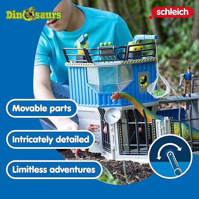 Dinosaurs 72PC Large Dinosaur Research Station Playset Dinosaurs 72PC Large Dinosaur Research Station Playset