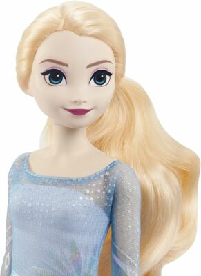 Disney Frozen Toys Elsa Fashion Doll & Horse Shaped Water Nokk Figure Set