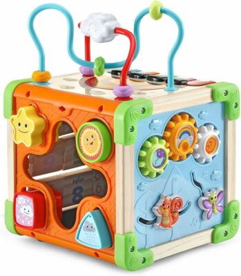 LeapFrog Touch and Learn Electronic Musical Light-Up Wooden Toy