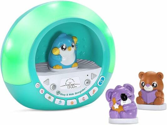LeapFrog Sleep and Wake Storyteller and Light-Up Sleep Clock