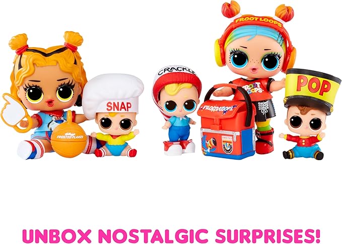 L.O.L. Surprise! Loves Mini Sweets S3 Deluxe Kellogg's with 4 Dolls L.O.L. Surprise! Loves Mini Sweets S3 Deluxe Kellogg's with 4 Dolls