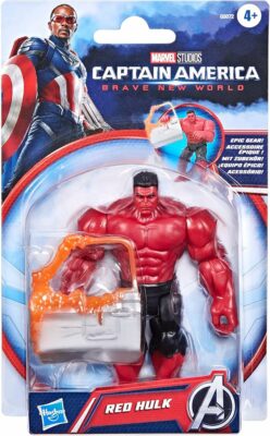 Marvel Avengers Epic Hero Series Brave New World Red Hulk Action Figure