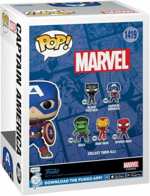 Funko Pop Marvel Captain America Figure