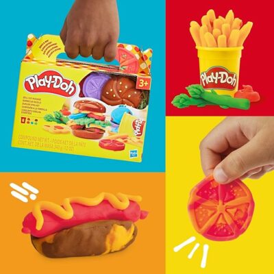 Play-Doh Grill Fun Playset Play Kitchen Toys