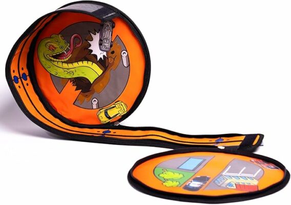 Hot Wheels Tara Toy ZipBin Wheelie Track Pack