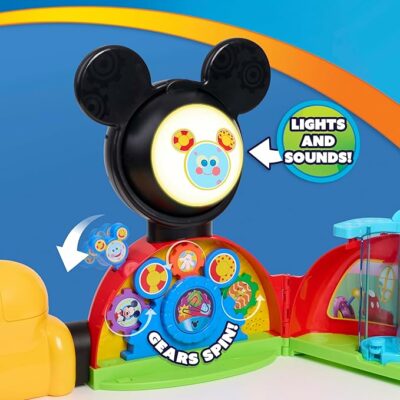 Disney Jr Mickey Mouse Clubhouse Deluxe 28 inch Playset with Lights and Sounds