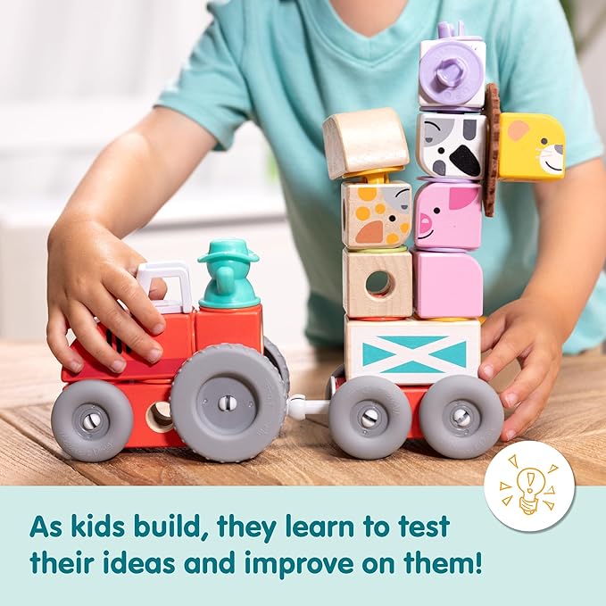 Melissa & Doug Blockables™ Farm Snap and Play Melissa & Doug Blockables™ Farm Snap and Play